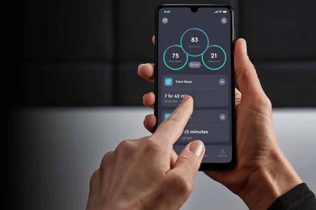 The ErgoSportive app allows people to track their sleep habits.